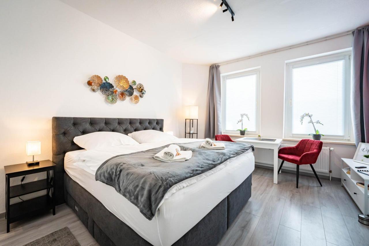 Apartmento Blue Magdeburg - Zentral - Wifi - Netflix Exterior foto