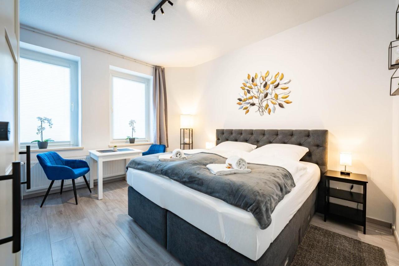 Apartmento Blue Magdeburg - Zentral - Wifi - Netflix Exterior foto