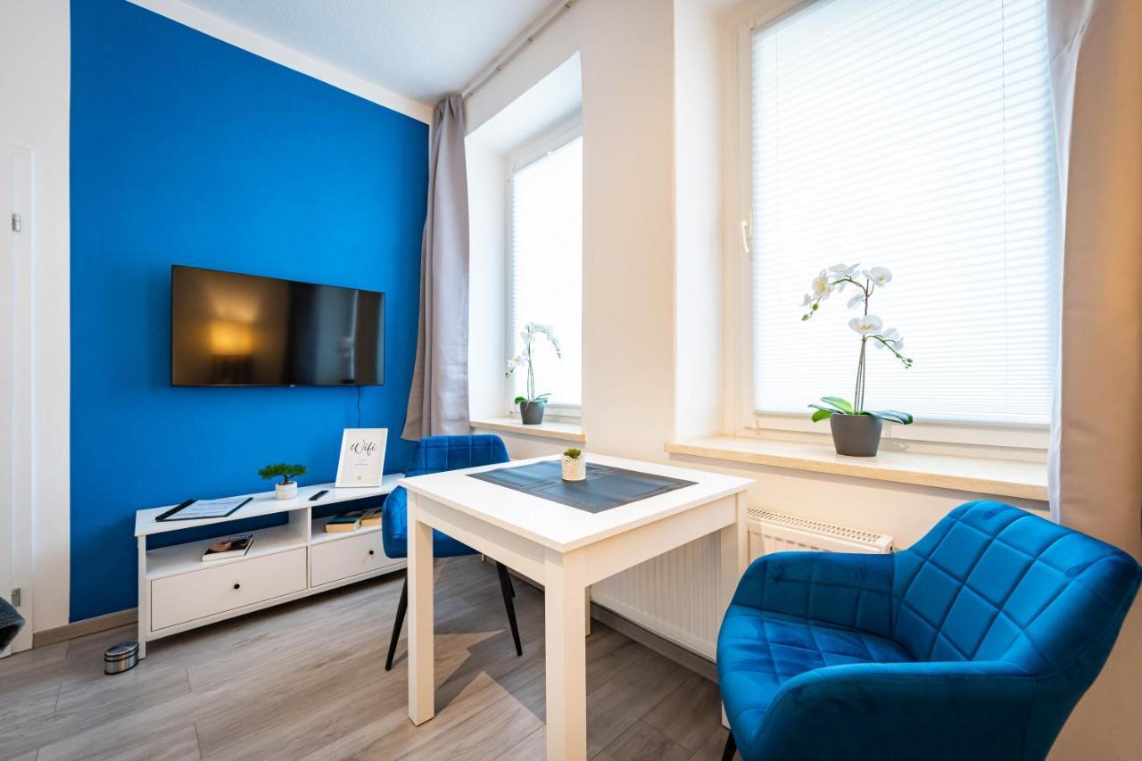 Apartmento Blue Magdeburg - Zentral - Wifi - Netflix Exterior foto