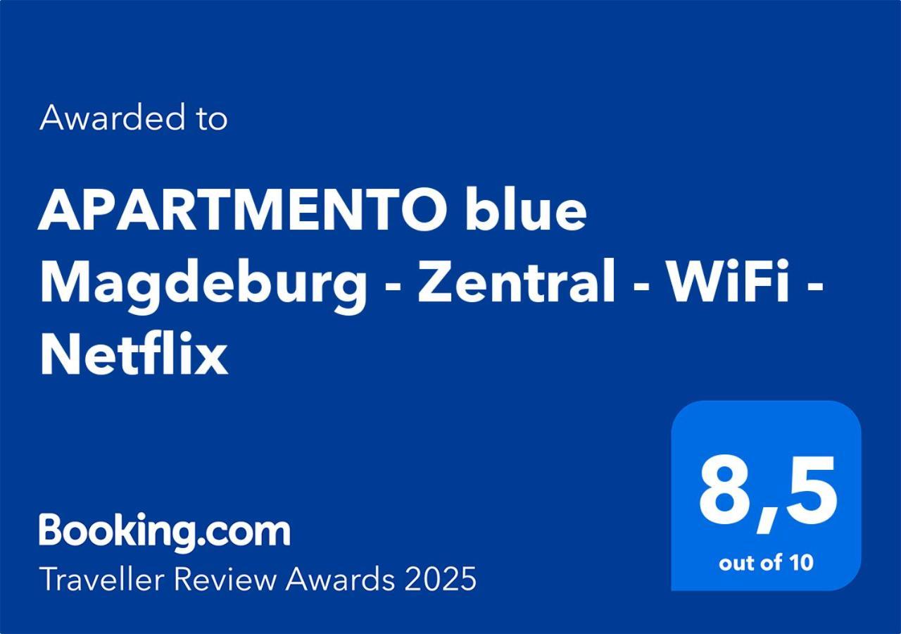 Apartmento Blue Magdeburg - Zentral - Wifi - Netflix Exterior foto